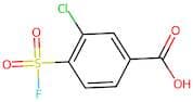 3-Chloro-4-(fluorosulfonyl)benzoic acid