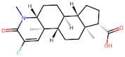 2-Fluoro-4-methyl-3-oxo-4-aza-5α-androst-1-ene-17β-carboxylic acid
