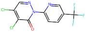 4,5-Dichloro-2-(5-(trifluoromethyl)pyridin-2-yl)pyridazin-3(2H)-one