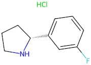 (R)-2-(3-Fluorophenyl)pyrrolidine hydrochloride