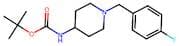 Tert-Butyl 1-(4-fluorobenzyl)piperidin-4-ylcarbamate