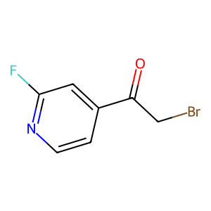 2-Bromo-1-(2-fluoropyridin-4-yl)ethanone