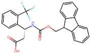 (R)-3-((((9H-Fluoren-9-yl)methoxy)carbonyl)amino)-3-(2-(trifluoromethyl)phenyl)propanoic acid