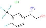 (S)-2-Amino-2-(4-fluoro-3-(trifluoromethyl)phenyl)ethanol hydrochloride