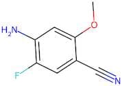 4-Amino-5-fluoro-2-methoxybenzonitrile