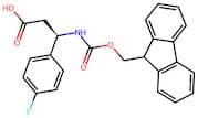 (R)-3-((((9H-Fluoren-9-yl)methoxy)carbonyl)amino)-3-(4-fluorophenyl)propanoic acid