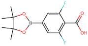 2,6-Difluoro-4-(4,4,5,5-tetramethyl-1,3,2-dioxaborolan-2-yl)benzoic acid