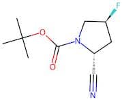tert-Butyl (2R,4S)-2-cyano-4-fluoropyrrolidine-1-carboxylate