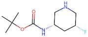 tert-Butyl ((3S,5R)-5-fluoropiperidin-3-yl)carbamate