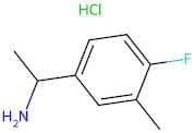 1-(4-Fluoro-3-methylphenyl)ethan-1-amine hydrochloride