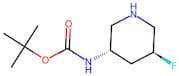 tert-Butyl N-[(3S,5S)-5-fluoropiperidin-3-yl]carbamate