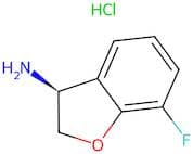 (S)-7-Fluoro-2,3-dihydrobenzofuran-3-amine hydrochloride