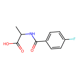 2-(4-Fluorobenzamido)propanoic acid