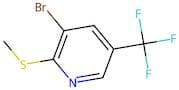 3-Bromo-2-(methylthio)-5-(trifluoromethyl)pyridine