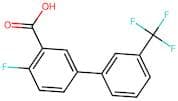 2-Fluoro-5-(3-trifluoromethylphenyl)benzoic acid