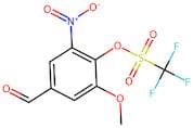 4-Formyl-2-methoxy-6-nitrophenyl trifluoromethanesulfonate