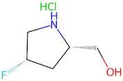 ((2S,4S)-4-Fluoropyrrolidin-2-yl)methanol hydrochloride