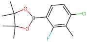 2-(4-Chloro-2-fluoro-3-methylphenyl)-4,4,5,5-tetramethyl-1,3,2-dioxaborolane