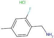 (2-Fluoro-4-methylphenyl)methanamine hydrochloride
