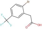 2-(2-Bromo-5-(trifluoromethyl)phenyl)acetic acid