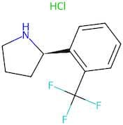 (R)-2-(2-(Trifluoromethyl)phenyl)pyrrolidine hcl