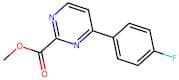 Methyl 4-(4-fluorophenyl)pyrimidine-2-carboxylate