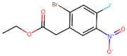 Ethyl 2-(2-bromo-4-fluoro-5-nitrophenyl)acetate