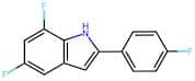 5,7-Difluoro-2-(4-fluorophenyl)-1h-indole
