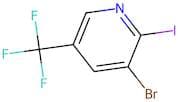 3-Bromo-2-iodo-5-(trifluoromethyl)pyridine