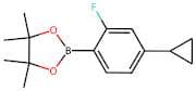 2-(4-Cyclopropyl-2-fluorophenyl)-4,4,5,5-tetramethyl-1,3,2-dioxaborolane