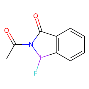 2-Acetyl-1-fluoro-1,2-dihydro-3H-1λ3-benzo[d][1,2]iodazol-3-one(AFBI)