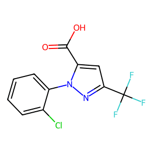 1-(2-Chlorophenyl)-3-(trifluoromethyl)-1H-pyrazole-5-carboxylic acid