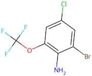 2-Bromo-4-chloro-6-(trifluoromethoxy)aniline