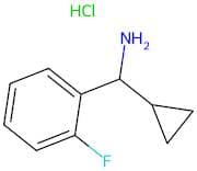 Cyclopropyl(2-fluorophenyl)methanamine hydrochloride