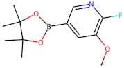 2-Fluoro-3-methoxy-5-(4,4,5,5-tetramethyl-1,3,2-dioxaborolan-2-yl)pyridine