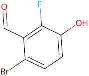 6-Bromo-2-fluoro-3-hydroxybenzaldehyde