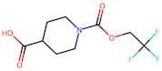 1-[(2,2,2-trifluoroethoxy)carbonyl]piperidine-4-carboxylic acid