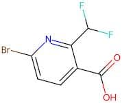 6-Bromo-2-(difluoromethyl)nicotinic acid