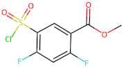 Methyl 5-(chlorosulfonyl)-2,4-difluorobenzoate