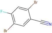 2,5-Dibromo-4-fluorobenzonitrile