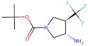 Tert-butyl (3S,4R)-3-amino-4-(trifluoromethyl)pyrrolidine-1-carboxylate
