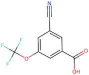 3-Cyano-5-(trifluoromethoxy)benzoic acid