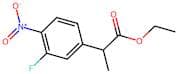 Ethyl 2-(3-fluoro-4-nitrophenyl)propanoate