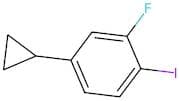 4-Cyclopropyl-2-fluoro-1-iodobenzene