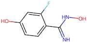 2-Fluoro-N,4-dihydroxybenzimidamide