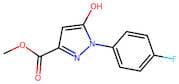 1H-Pyrazole-3-carboxylic acid, 1-(4-fluorophenyl)-5-hydroxy-, methyl ester