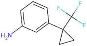 3-(1-(Trifluoromethyl)cyclopropyl)aniline