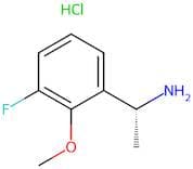 (1R)-1-(3-Fluoro-2-methoxyphenyl)ethanamine;hydrochloride