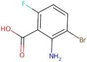 2-Amino-3-bromo-6-fluorobenzoic acid