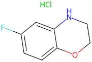 6-Fluoro-3,4-dihydro-2H-benzo[b][1,4]oxazine hydrochloride